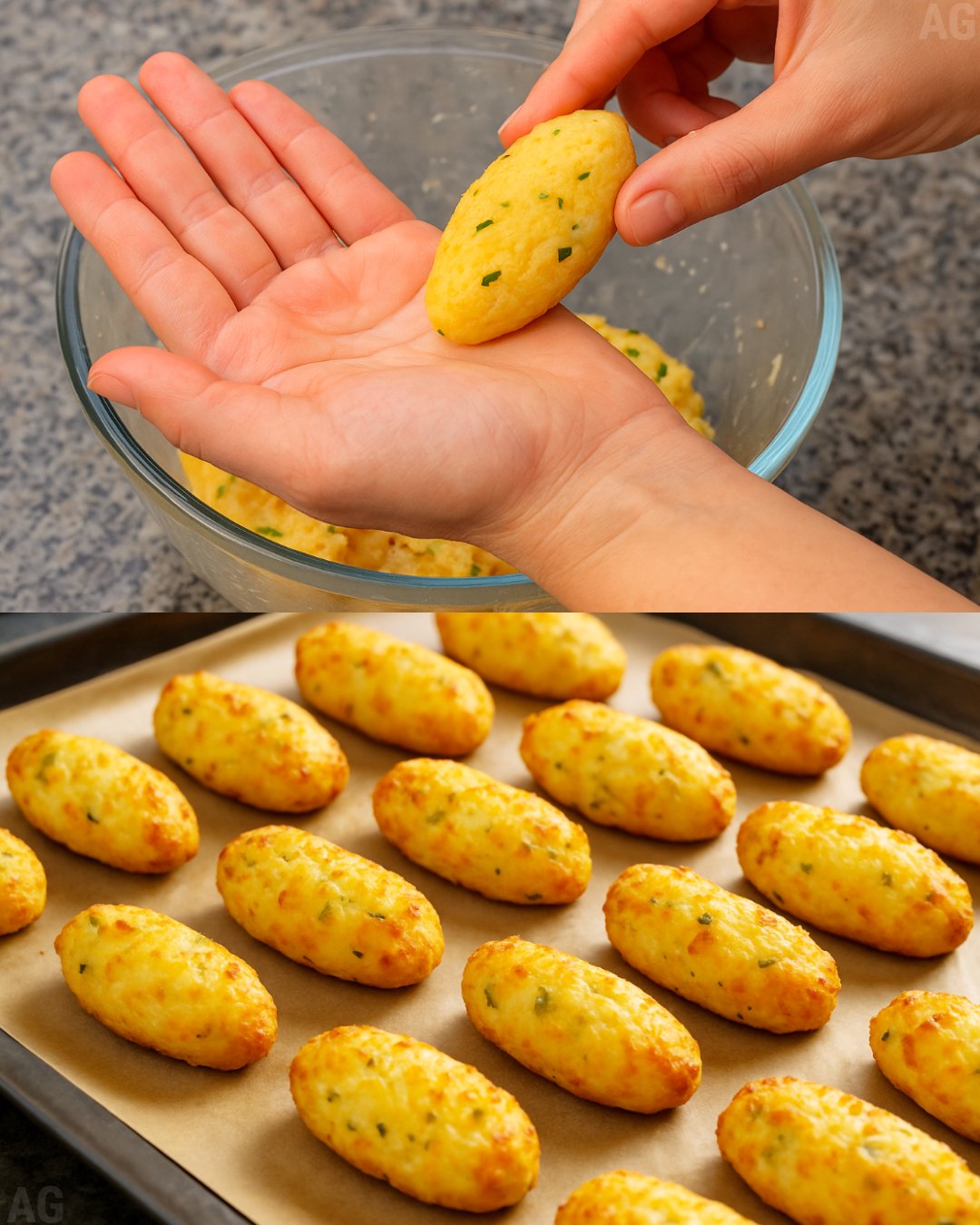 Bolinho de Arroz Assado