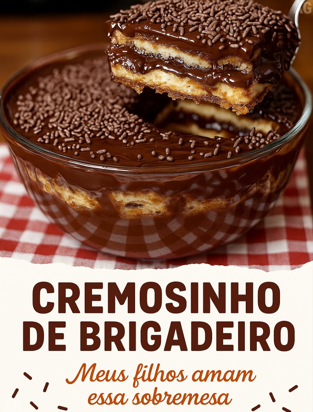 Cremosinho de Brigadeiro