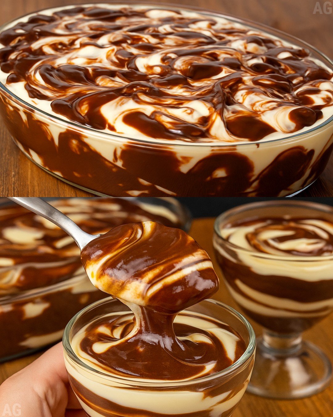 Sobremesa cremosa ninho trufado