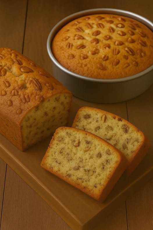 Bolo Saudável de Aveia e Nozes