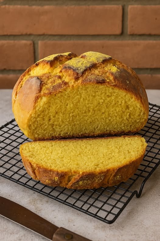 Pão de Fubá quentinho