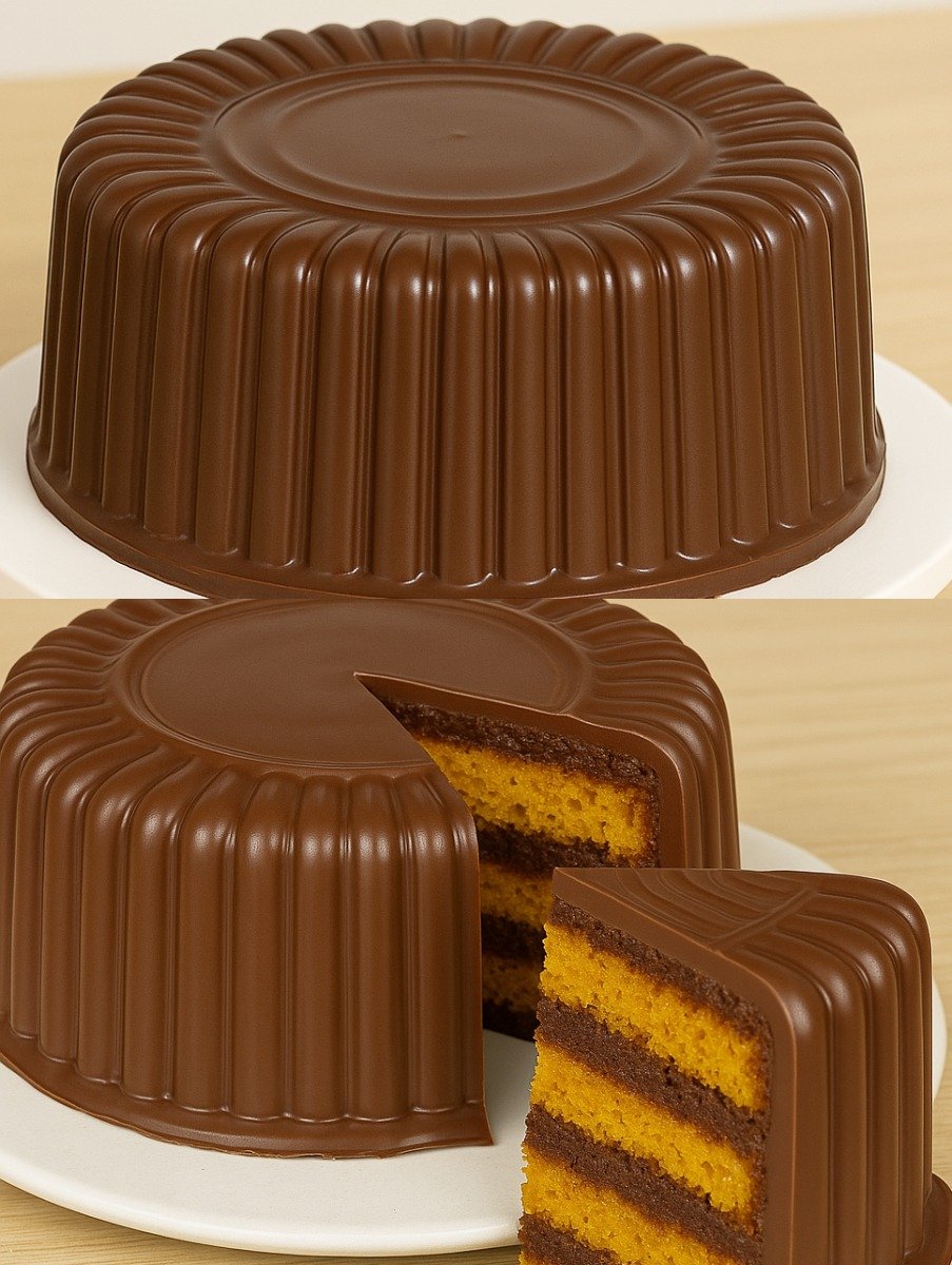 Bolo Bombom de Cenoura