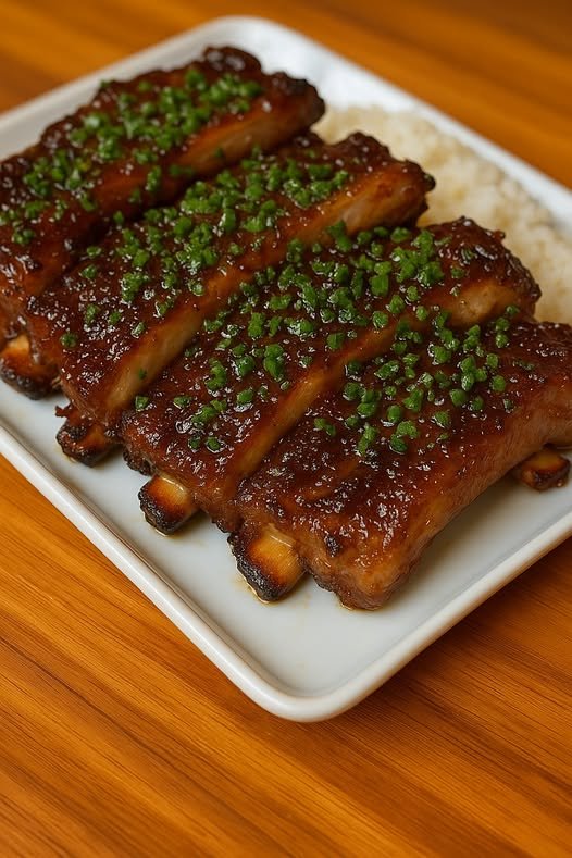 Costelinhas ao Molho de Mel e Alho