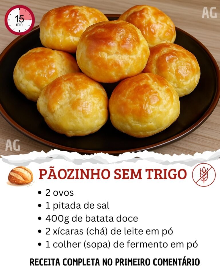 Pãozinho sem trigo
