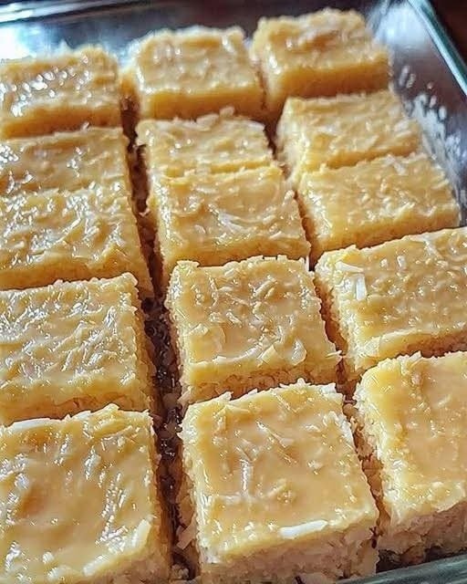 Cocada com leite condensado