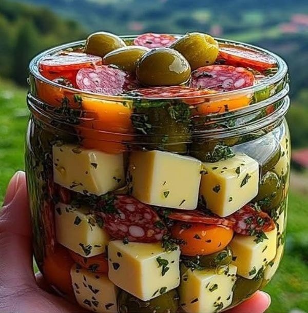 Marinado de aperitivo de Frios