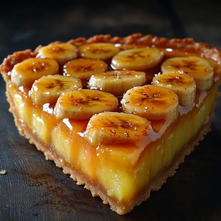 Torta de Banana Caramelada