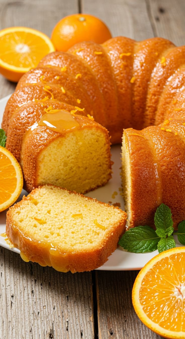 Bolo de Laranja Fofinho