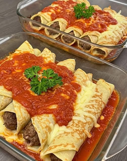 Panqueca de Carne Moída