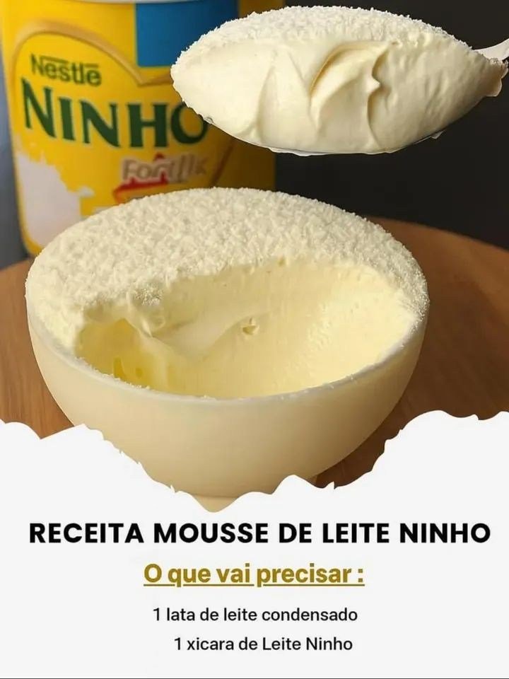 Mousse de Leite Ninho