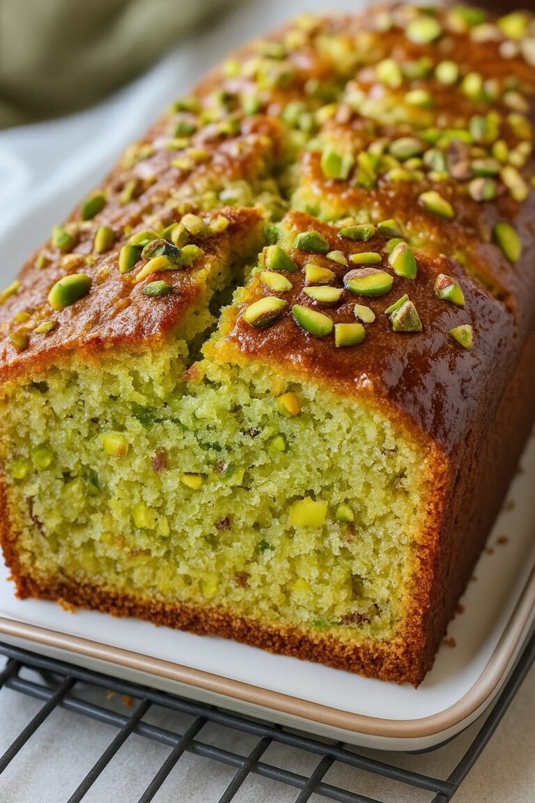 Pão de Limão com pistache