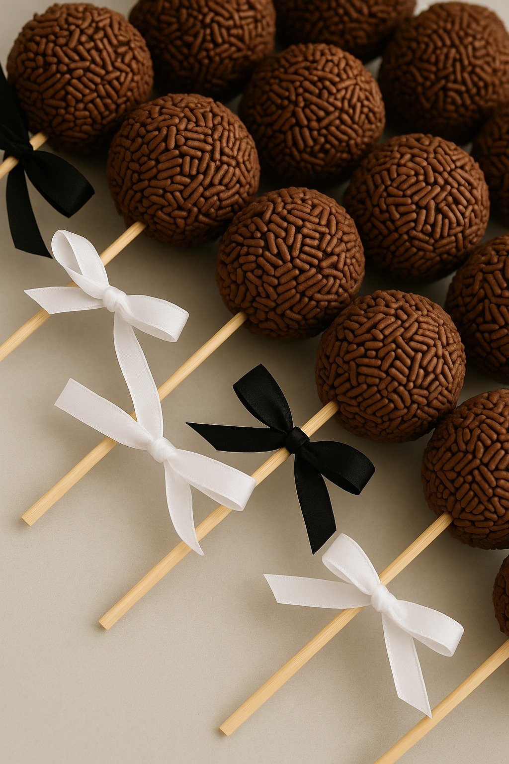 Brigadeiro no Palito