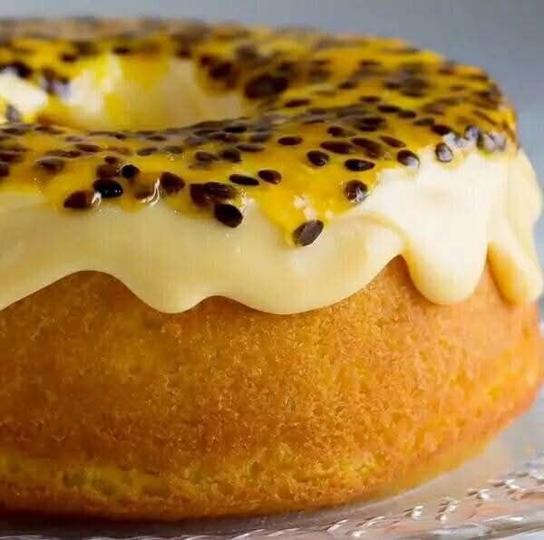 Bolo de Maracujá