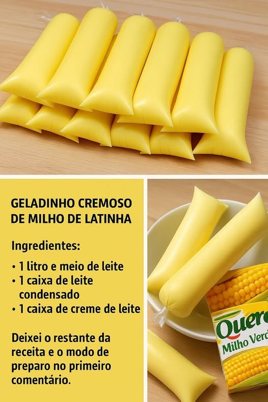 Geladinho Gourmet de Milho