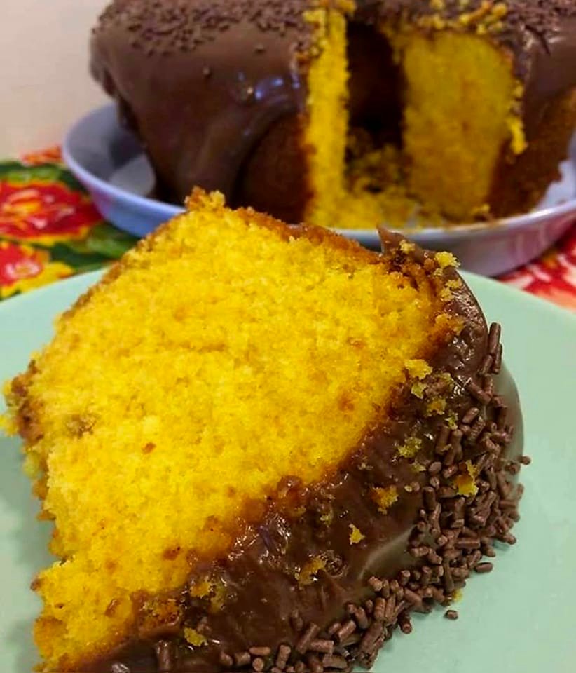 Bolo de Cenoura Fofinho