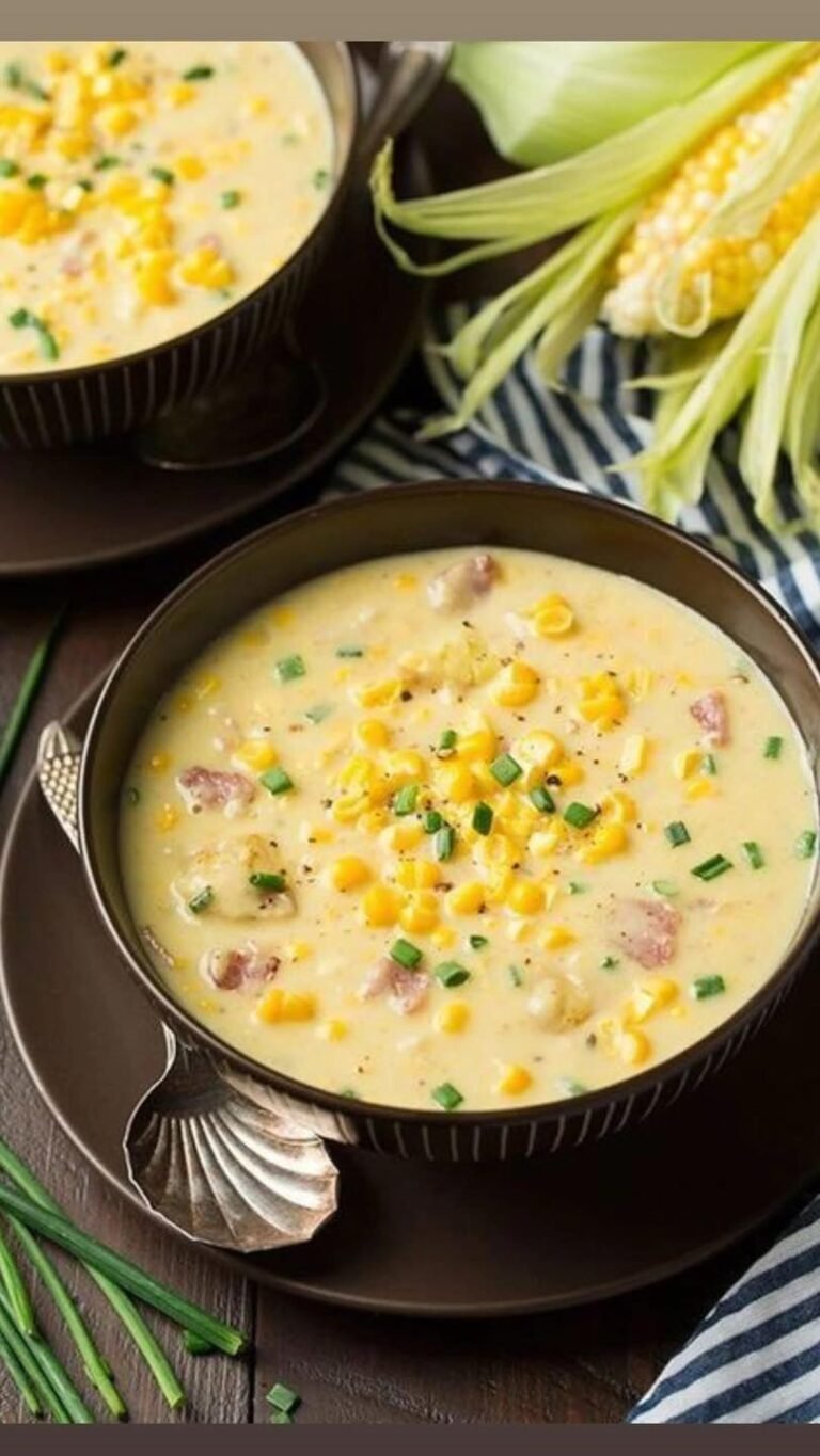 Creme de Milho com bacon