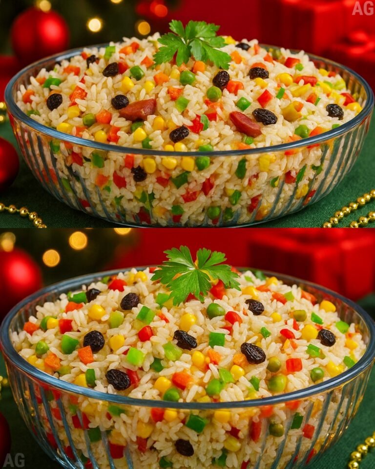 Arroz à Grega Natalino