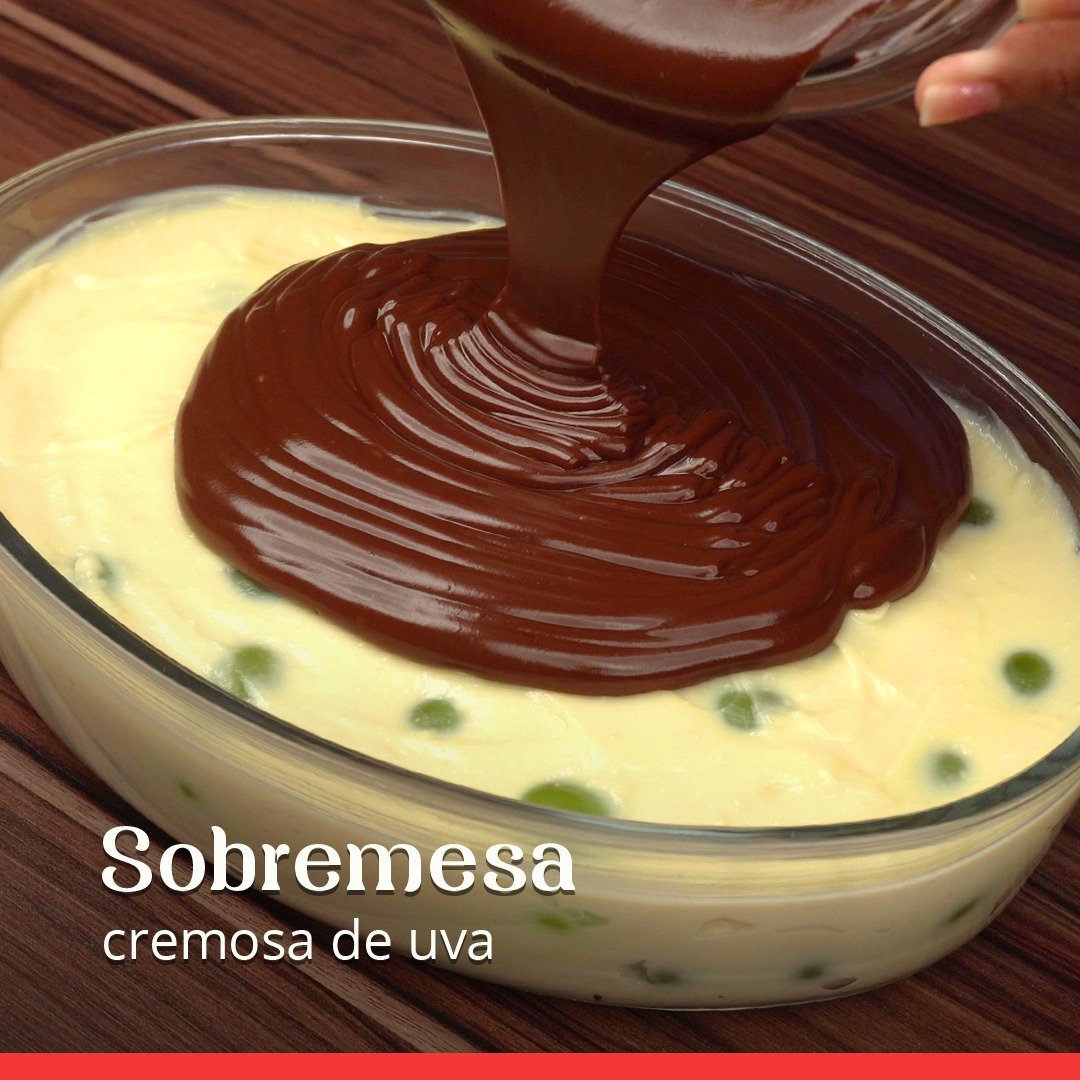 Sobremesa Cremosa de Uva
