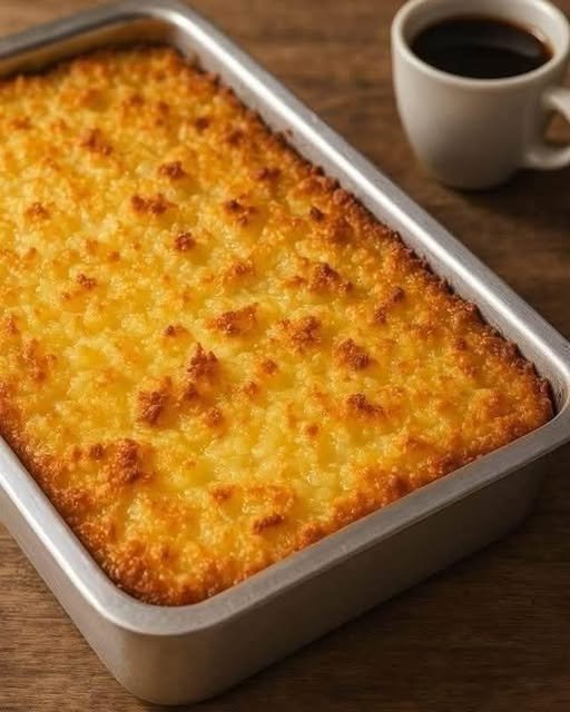 Bolo Cremoso de mandioca