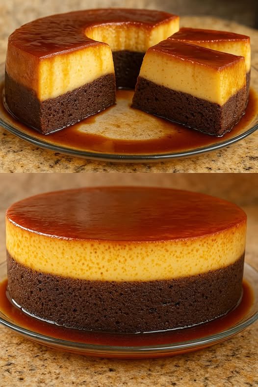 Bolo Pudim (Bolo Mágico)