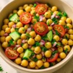 Salada de grão-de-bico