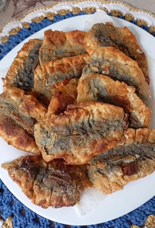 Sardinha frita e sequinha