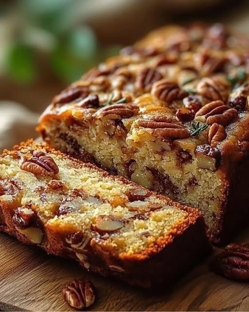 Bolo de Nozes Maçã Aveia