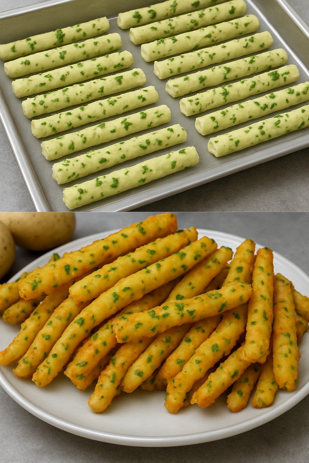 Palitos Crocantes de Batata ao Forno (Sem Fritura!)