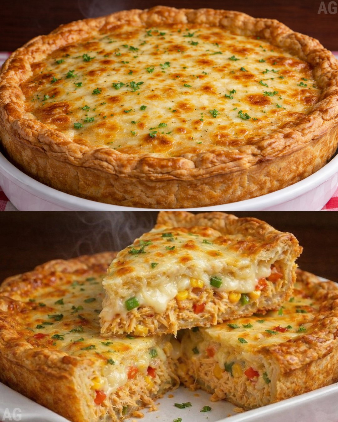 Torta de Frango de Liquidificador da Dona Ana lp