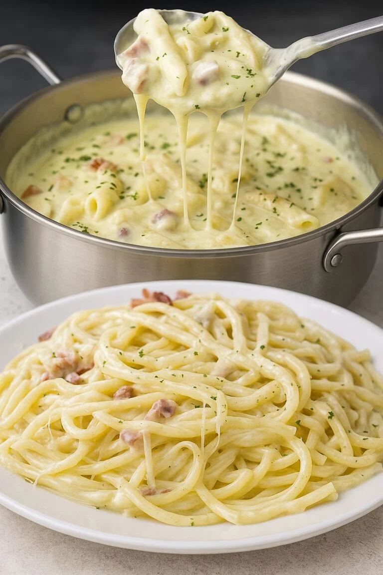 Macarrão ao Creme de Batata