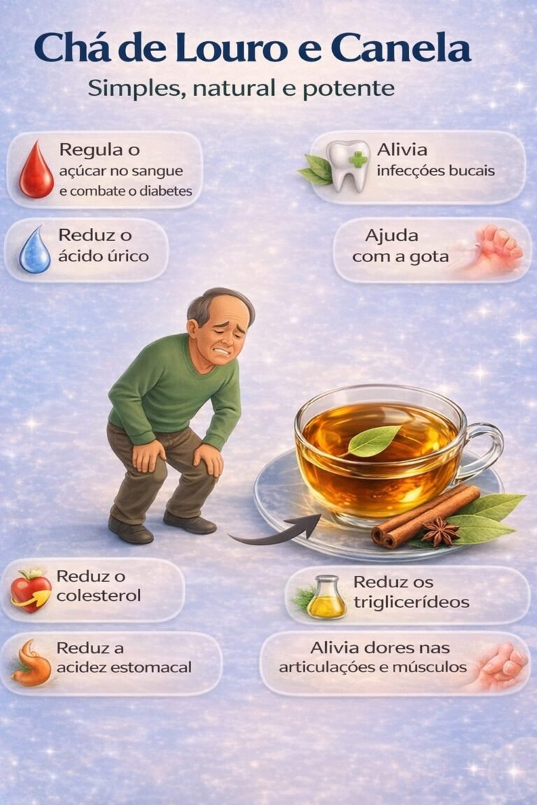 Chá de Louro, Gengibre e Canela