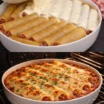 Canelone de Carne com Molho